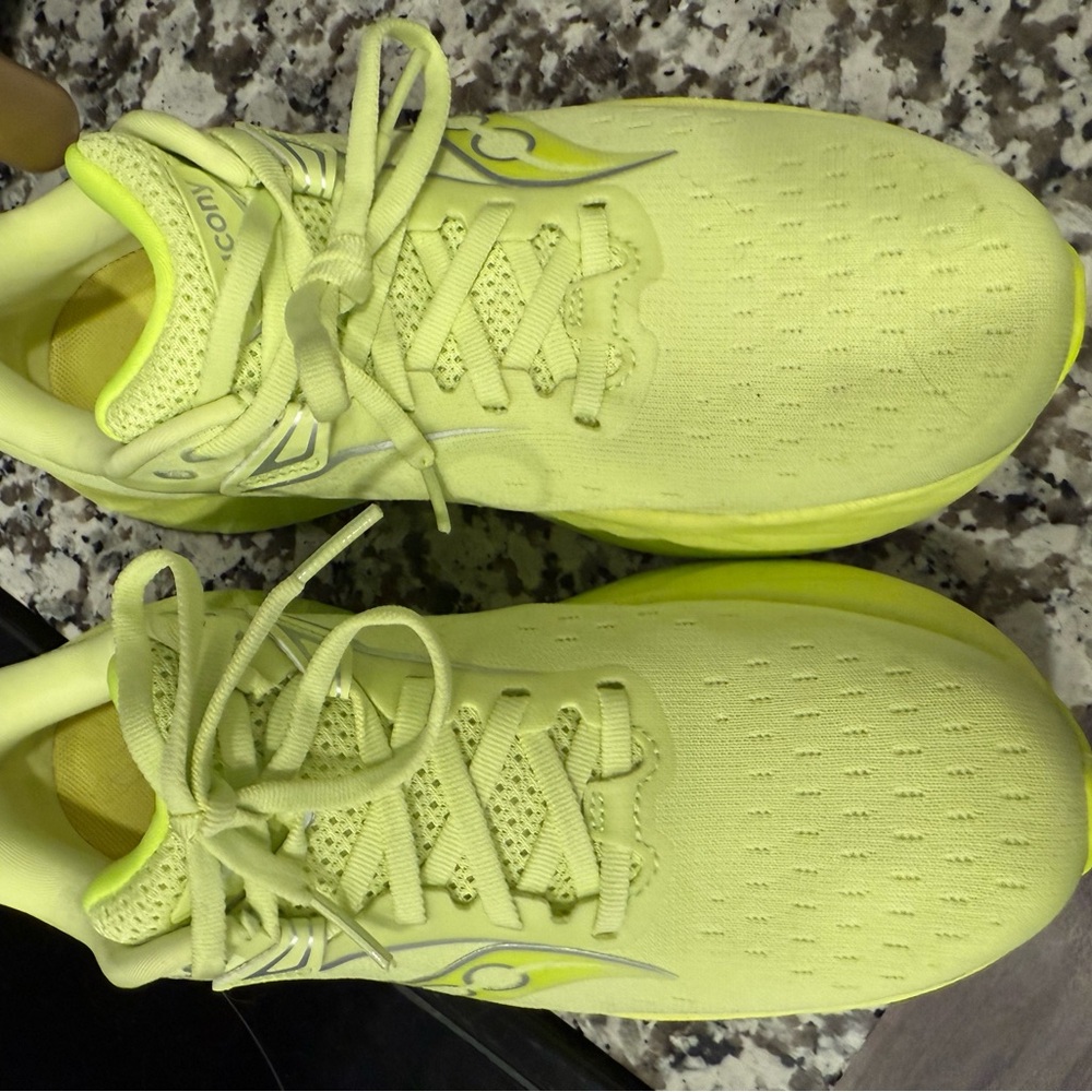 Saucony Women's Bright Yellow Athletic Shoes